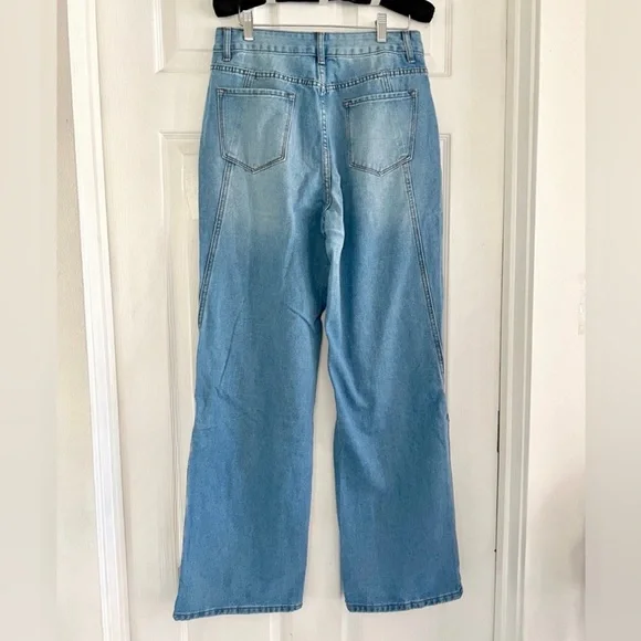 Commense Vintage Denim Straight Leg Pants - Picture 7 of 14